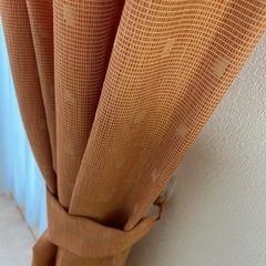 カーテン カーテンレール 木製 200cmの画像