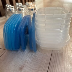 タッパー&ガラス瓶(スパイス瓶)の画像