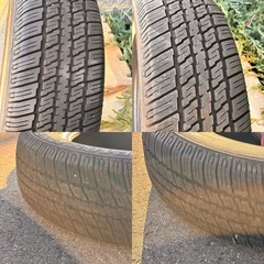 ホワイトリボンタイヤ　14インチ　185/75R14の画像
