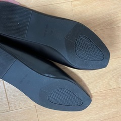 ヒラキ25cmパンプス、ヒール無し、の画像