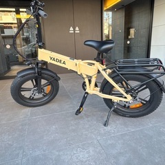 YADEA ヤディア　yadea 電動アシスト自転車 ベージュ HNT-01の画像