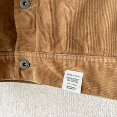 AZULbymossy アズールバイマウジー　ボアブルゾン　コーデュロイ　Lの画像