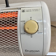 ナショナル　パーソナルファンヒーター　Drumcan FE-08A10の画像