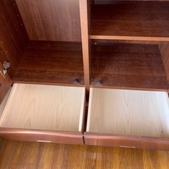 GY1122 本棚　棚可動式　観音開きの画像