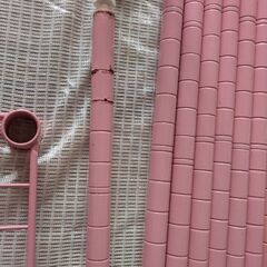 アイリスオーヤマ　カラーメタルラック4段　取扱説明書あり　中古の画像