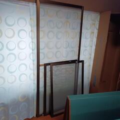 アルミ？の網戸　あみ戸の画像