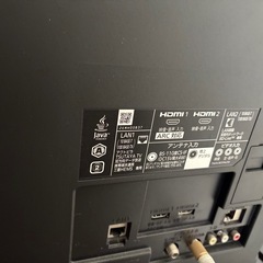 テレビ40型ハードディスク内蔵ブルーレイレコーダー搭載録画テレビ の画像