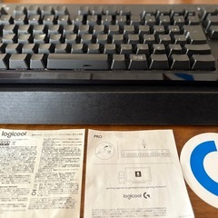 動作品 Logicool G Pro YU0039 キーボード　ケーブルの画像