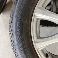 スタッドレスタイヤ(タイヤのみ) 4本 225/60/Ｒ17の画像