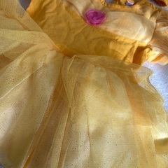 ベビーロンパース　プリンセスドレス（ヘアバンド付）　70の画像