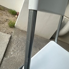 IKEA（イケア）の折りたたみチェア3点SETホワイトの画像