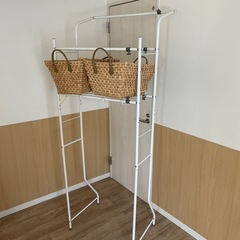 洗濯機ラックの画像