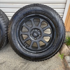 スタットレスタイヤ、ホイール4セットの画像