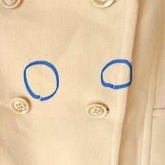 ofuon MICHEL KLEIN PARISダブルブレストジャケットの画像