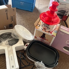 クレープ　チョコフォンデュ　ホットプレート　全てセットの画像