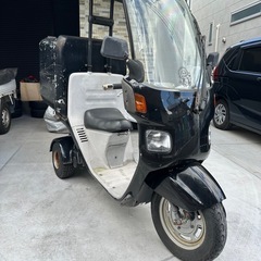 HONDA ジャイロキャノピー  実働 整備してUberやらのデリバリーにいかがですか？ リアボックスがでけえ  説明よく読んでくださいねの画像