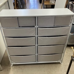 O 2511-552 軽量　収納チェスト　5段引き出し12 中古美品の画像
