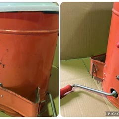 TA385 共立 KIORITZ G-8G 散粉機 ダスター 散粒 手動式 農機具 現状品 動作未確認 ジャンク扱い品　農作業　の画像