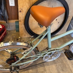 ミニ　リサイクル20インチ　チェーン、サドル新品の画像