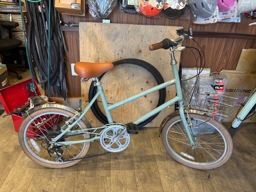 ミニ　リサイクル20インチ　チェーン、サドル新品