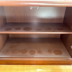 GY1122 テレビボード　サイドボード　シェルフ　木目調 の画像