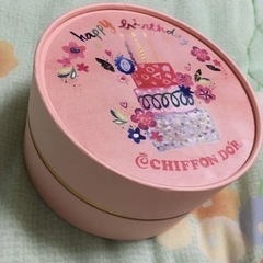 【ハッピーバースデーBOX】 ラッピング　箱　丸型の画像