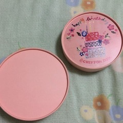 【ハッピーバースデーBOX】 ラッピング　箱　丸型の画像