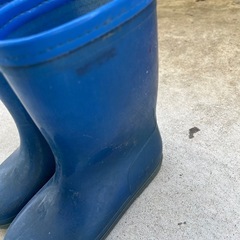 雨靴　子供用　20cmの画像