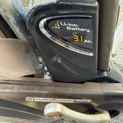 パナソニック電動自転車（充電器付き）の画像