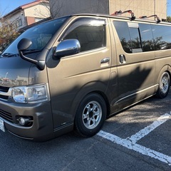 ハイエース スーパーGL 2WD 車検あり！車中泊仕様