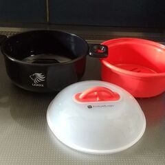 ライオンせいろ3個あります。の画像