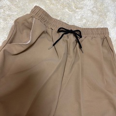 【新品】ベージュ　半袖シャツ×ハーフパンツ　セットアップ　XXLの画像