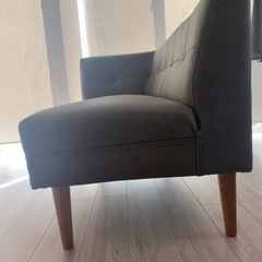 【美品】NOCEのソファー グリーンの画像