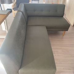 【美品】NOCEのソファー グリーンの画像