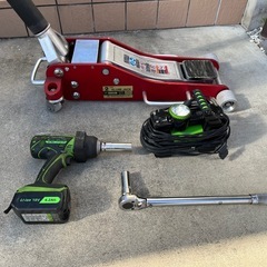 出張タイヤ交換　宮城県仙南　自動車整備士　激安1000〜