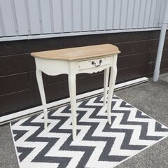 コンソールテーブル　チェア　セットの画像