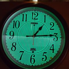 【引取限定】SEIKO 電波掛時計 KS275B ブラウン 天然木の画像