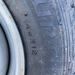 軽トラ用夏タイヤ　145R12の画像