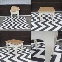 コンソールテーブル　チェア　セットの画像