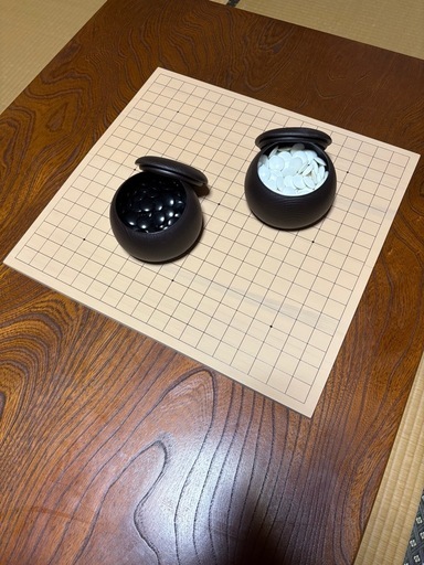 囲碁盤セット (tana120) 草津の囲碁、将棋、麻雀の中古あげます・譲り