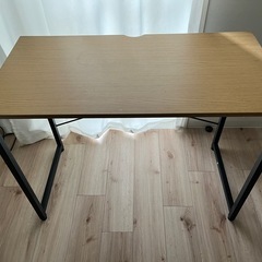 ニトリ  デスク　(ZK001 95 LBR)の画像