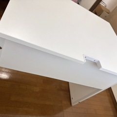 アール・エフ・ヤマカワ ワークデスク 事務 ホワイトの画像