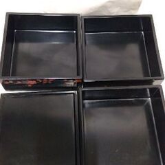 4寸　三段重　梅紅葉の画像