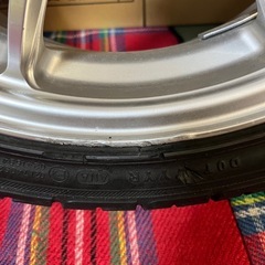 17インチタイヤホイールの画像