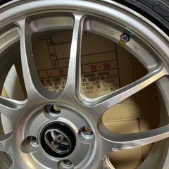 17インチタイヤホイールの画像