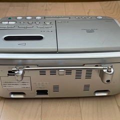 SONY CDラジカセ　ジャンクの画像
