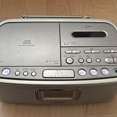 SONY CDラジカセ　ジャンクの画像