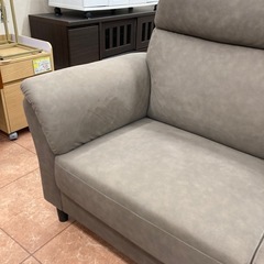 ⭐️3Pソファ⭐️3人掛け⭐️ハイバックタイプ⭐️ゆったり⭐️ファブリック⭐️2611の画像