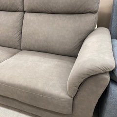 ⭐️3Pソファ⭐️3人掛け⭐️ハイバックタイプ⭐️ゆったり⭐️ファブリック⭐️2611の画像