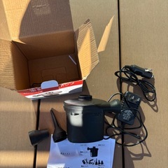 エアポンプ　電動空気入れの画像